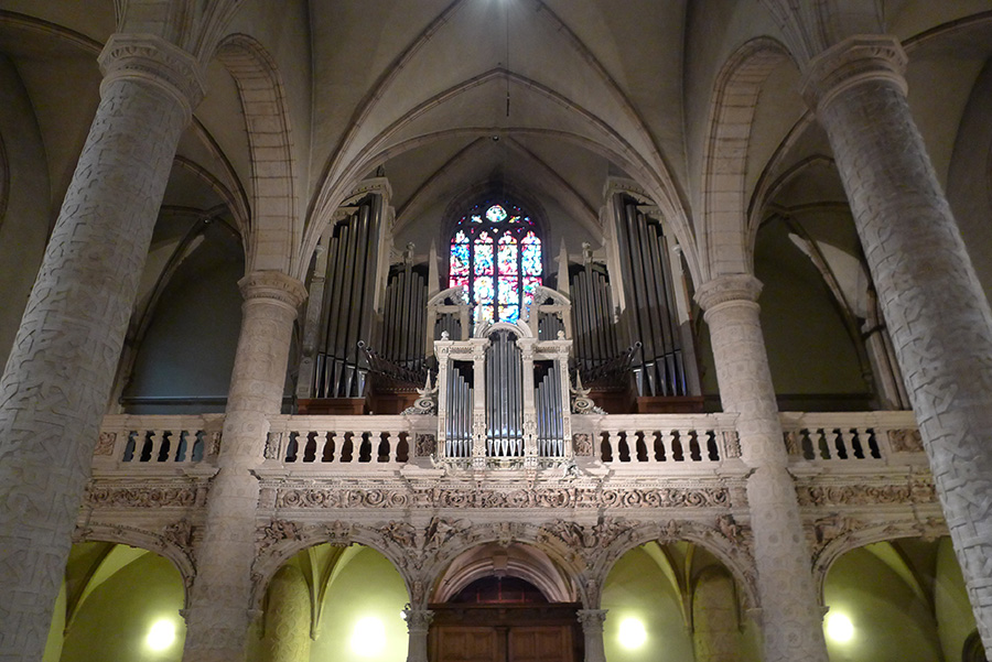 Фото Люксембурга: Внутреннее убранство Собора Люксембургской Богоматери Cathédrale Notre-Dame 